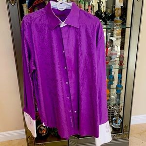 Robert Graham XL/XXL cuff shirt.